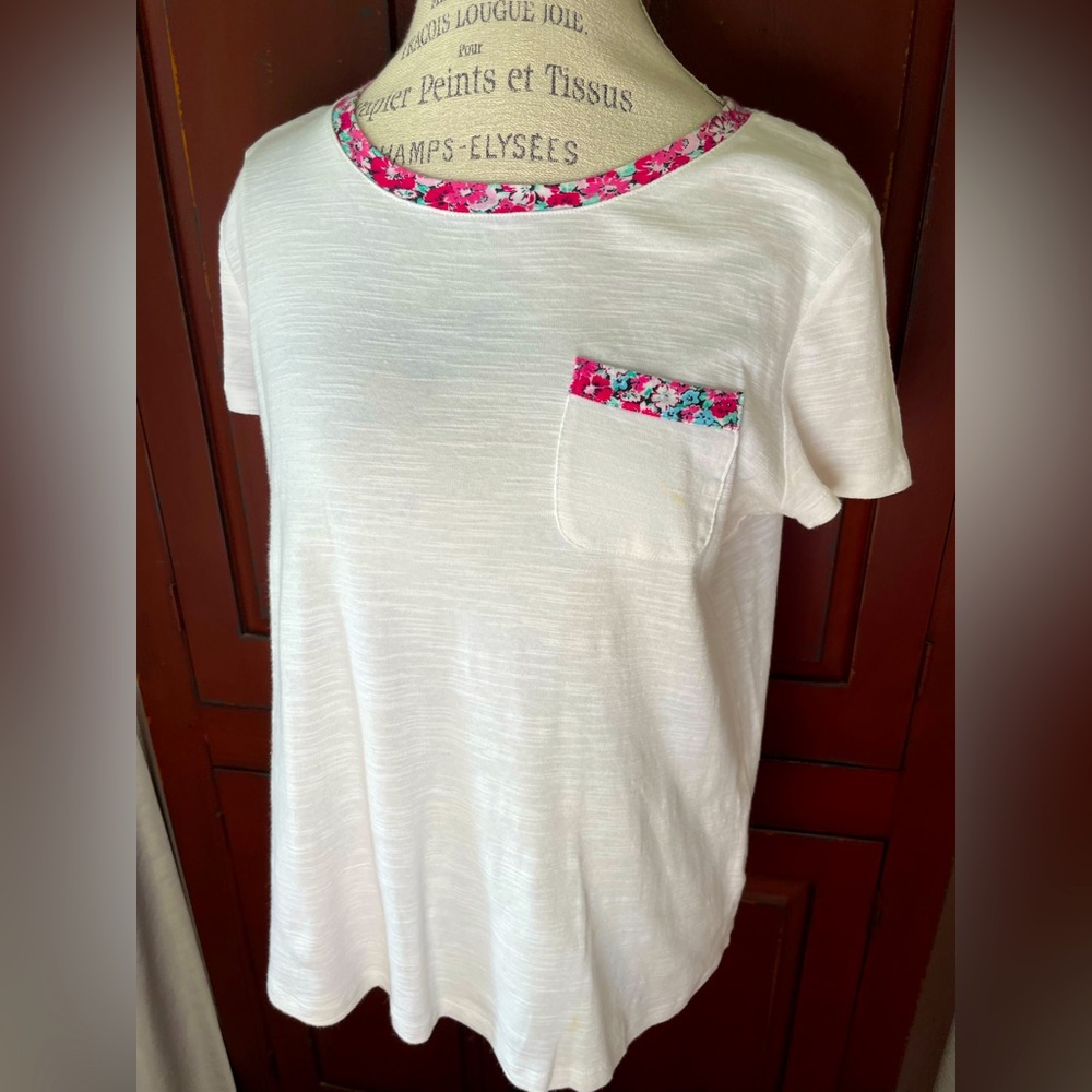 Jones New York White Tee